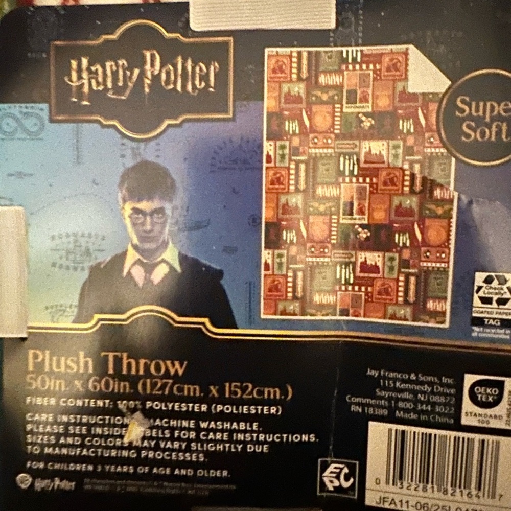 Harry Potter Themed Blanket 50x60